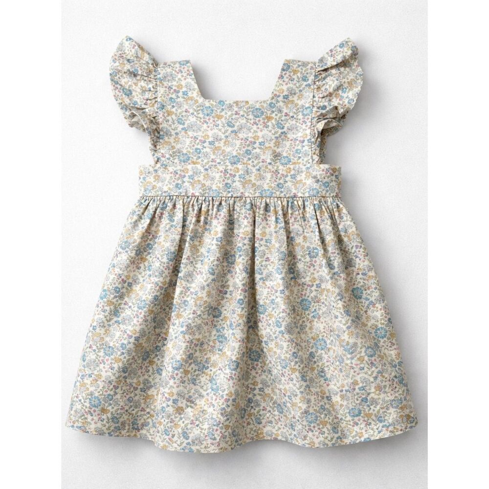 Wren & James floral pinafore dress size 5 EUC